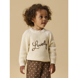Lil'Atelier Turtledove Lovely Nmfemlen Emb Strikk Lil