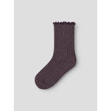 Name It Catawba Grape Lavender Fog + Birch Nmfrosie 3-Pakning Strømper