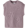 Name It Mauve Shadows Nmfrina Strikk Vest