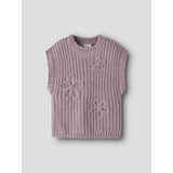 Name It Mauve Shadows Nmfrina Strikk Vest
