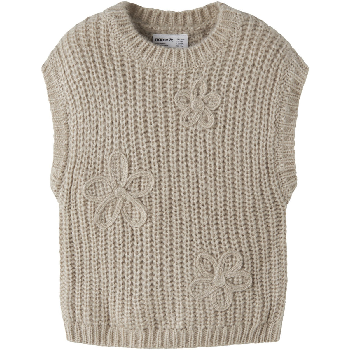 Name It Peyote Melange Nmfrina Strikk Vest