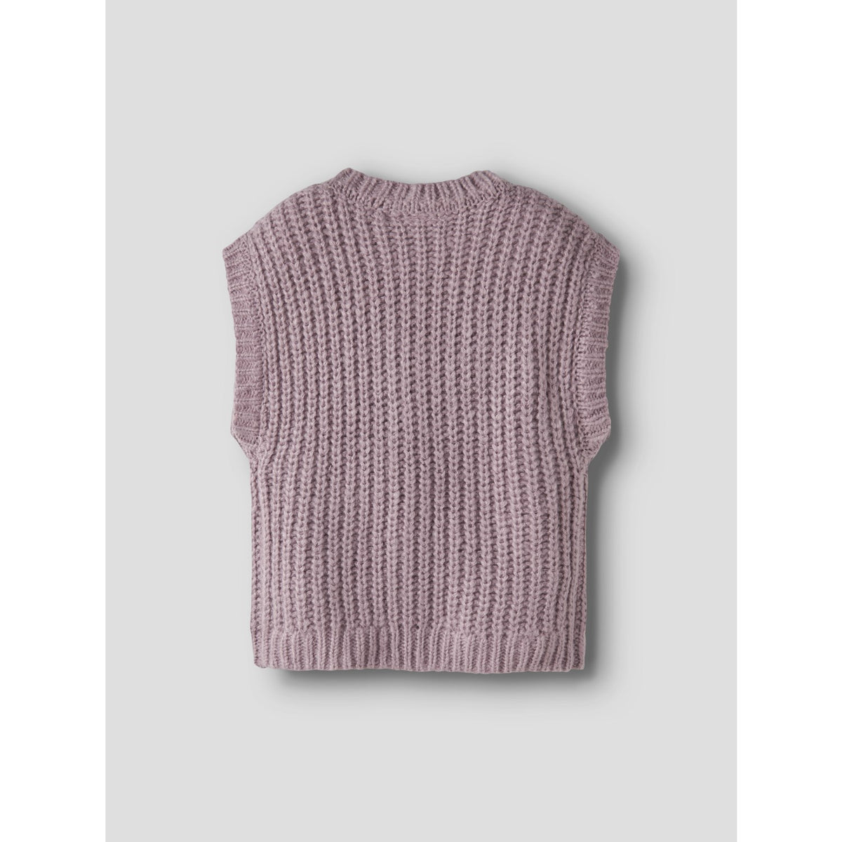 Name It Mauve Shadows Nmfrina Strikk Vest