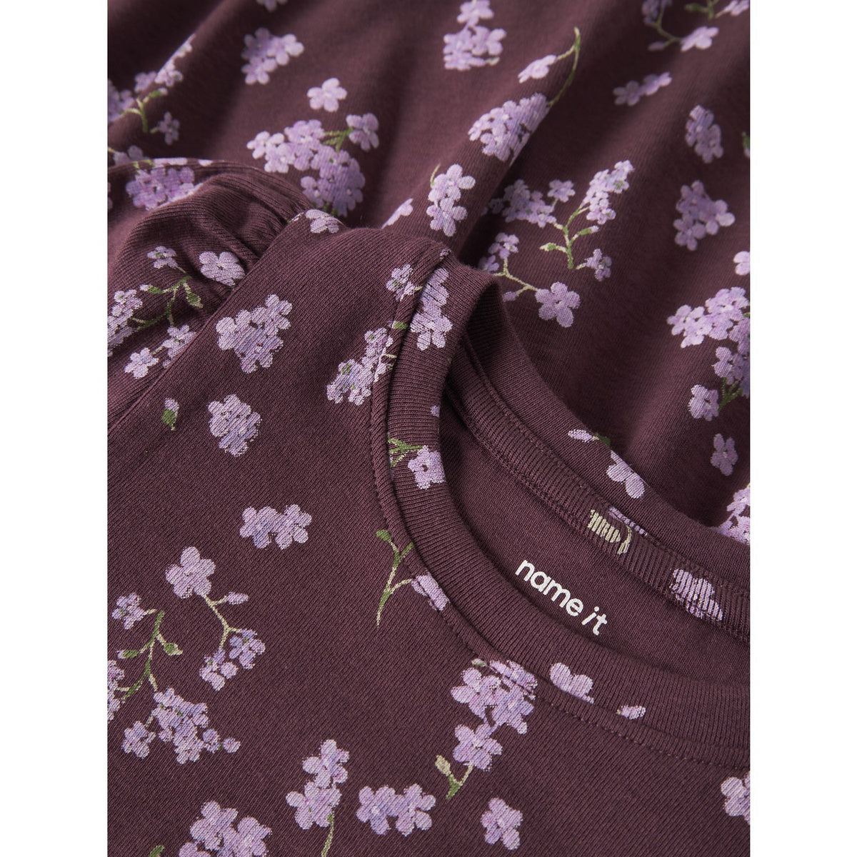 Name It Catawba Grape Nmfraffi Ls Xsl Kjole