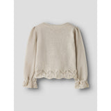 Name It Peyote Melange Silver Lurex Nmfruel Ls Strikk