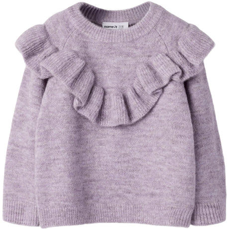 Name It Mauve Shadows Nmfsyla Ls Strikk