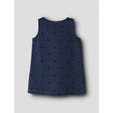 Name It Dark Blue Denim Nmfclara Sl Dnm Kjole 4780-Qk