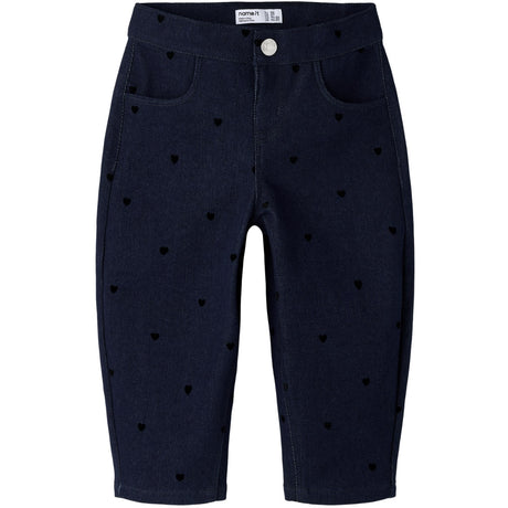 Name It Dark Blue Denim Nmfbella Barrel Ank Jeans 4780-Qk
