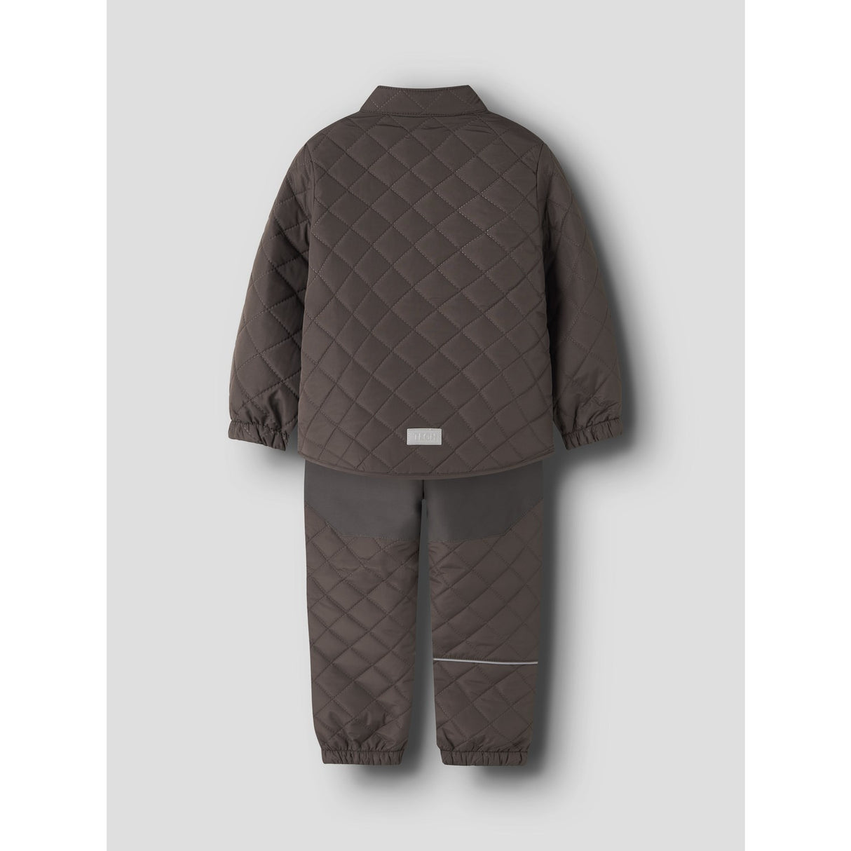 Name It Seal Brown Nmnchilly Quilt Sett Fo Noos