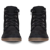 Ecco Black Grainer K Lace Up Støvler