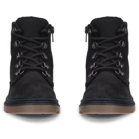 Ecco Black Grainer K Lace Up Støvler