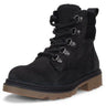 Ecco Black Grainer K Lace Up Støvler