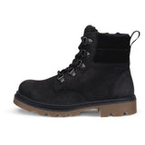 Ecco Black Grainer K Lace Up Støvler
