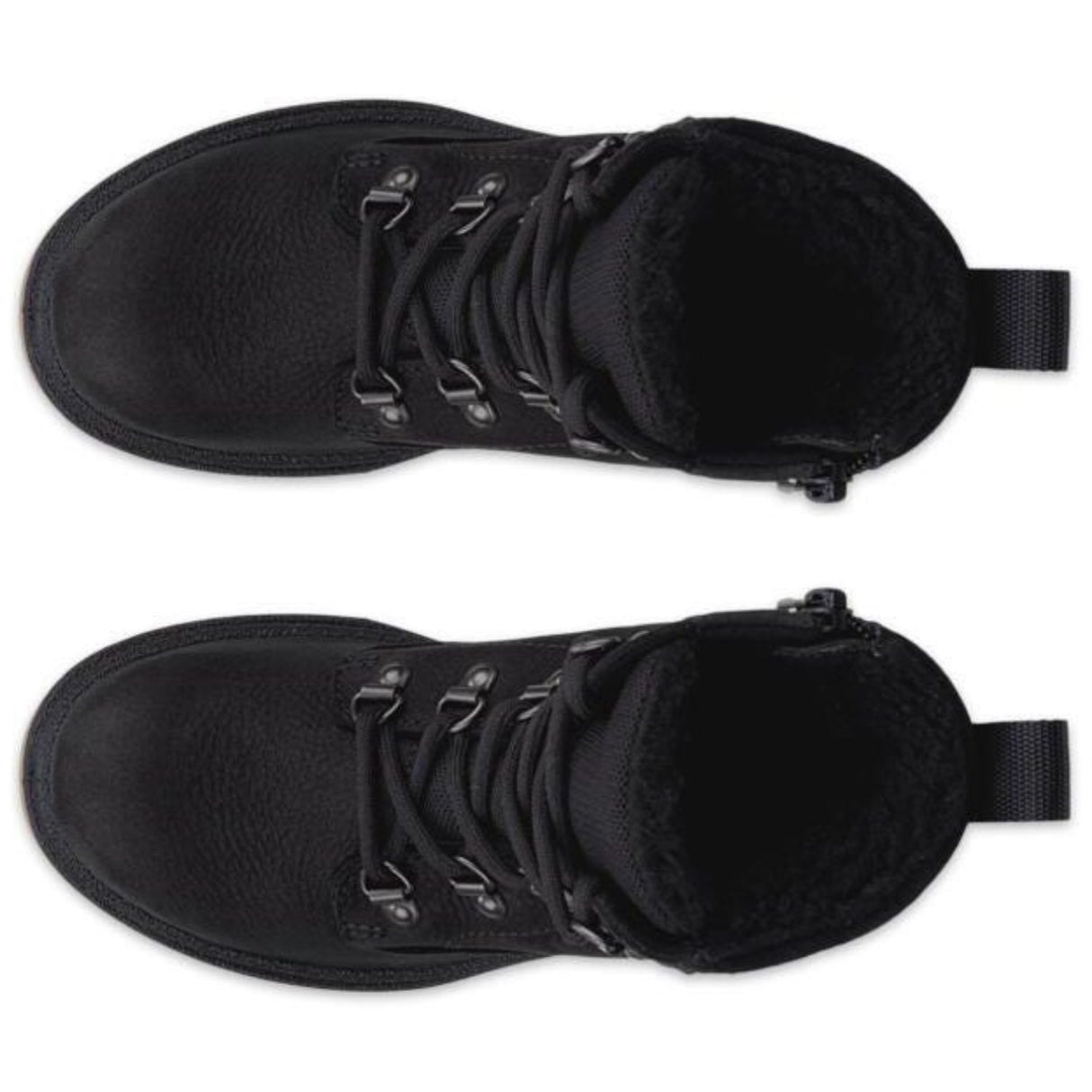 Ecco Black Grainer K Lace Up Støvler