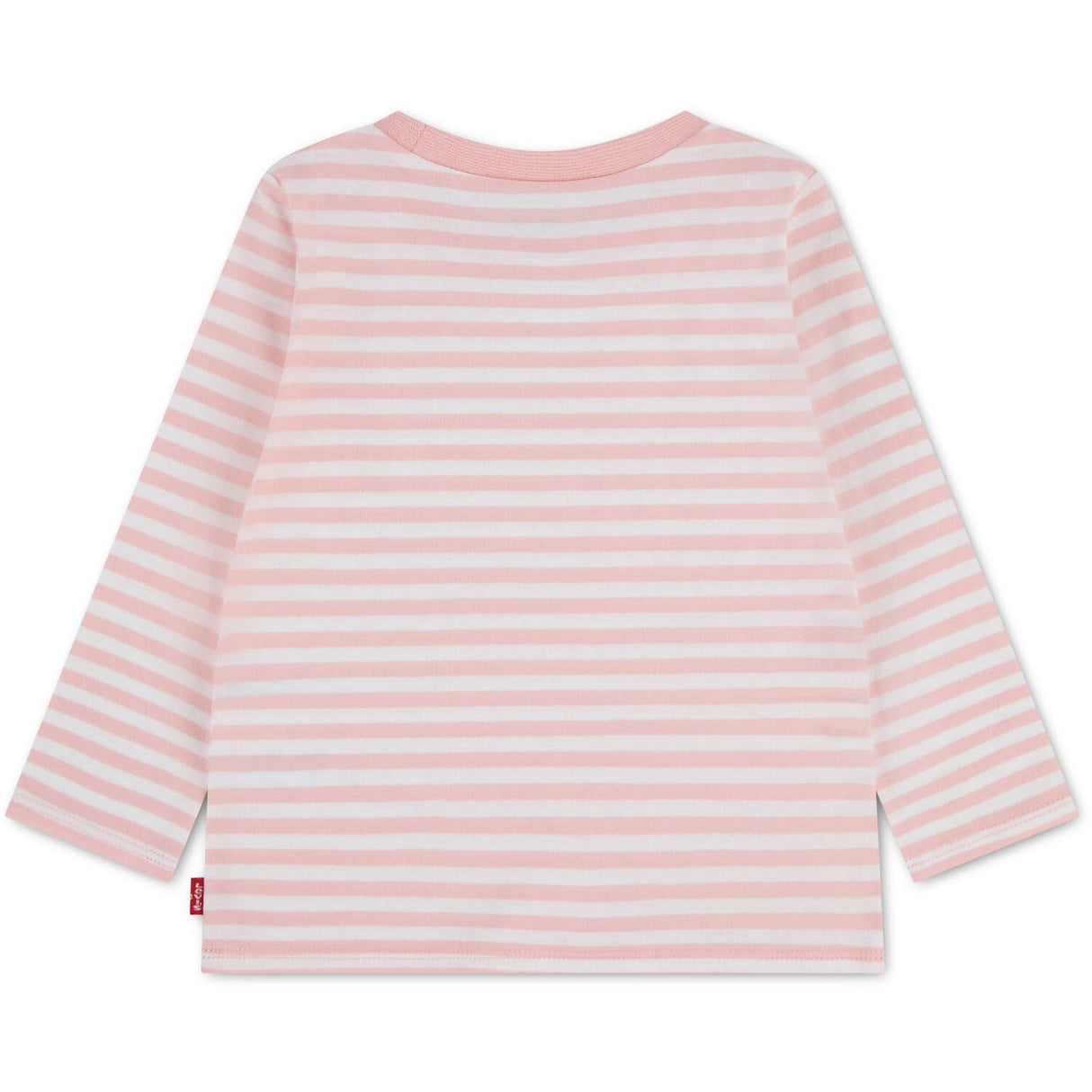Levi's Powder Pink Stripe Ls Tee