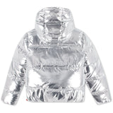 Levi's Silver Metallic Core Batwing Puffer