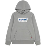 Levi's Ghost Gray Batwing Screenprint Hettegenser
