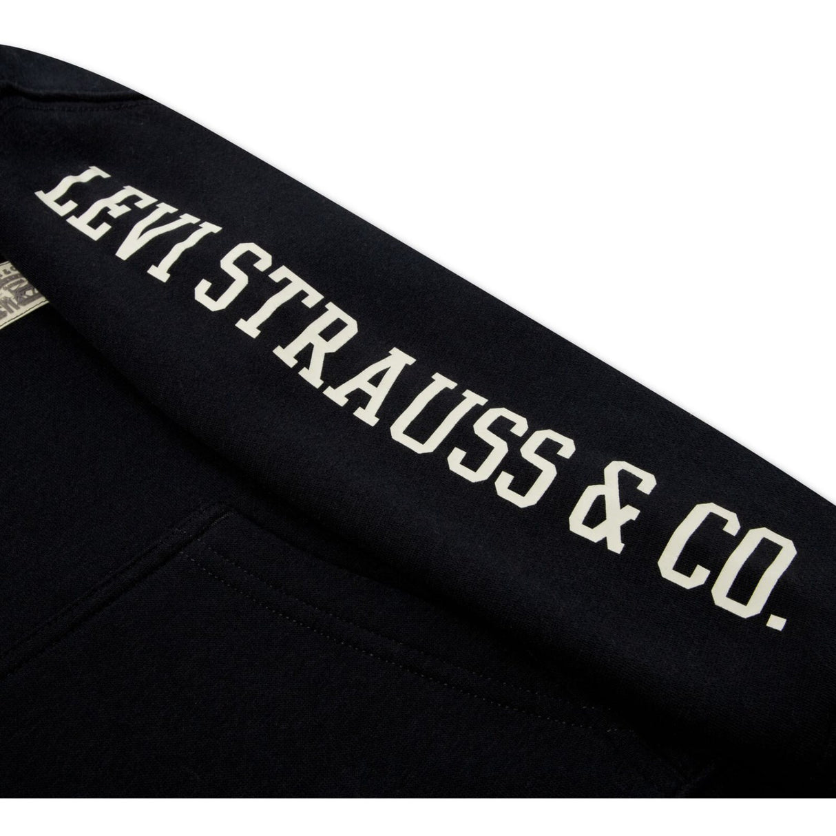Levi's Jet Black Sleeve Hit Hettegenser