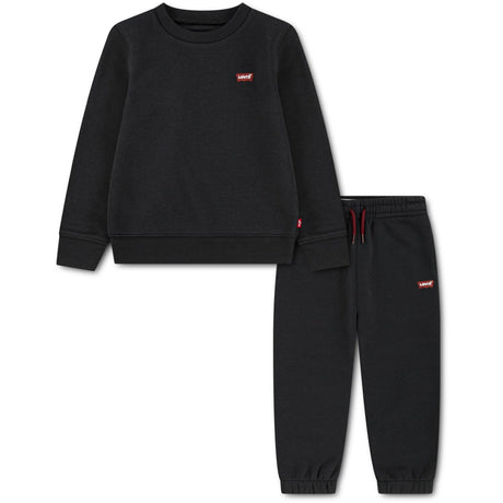 Levi's Jet Black Hettegenser & Jogger Sett