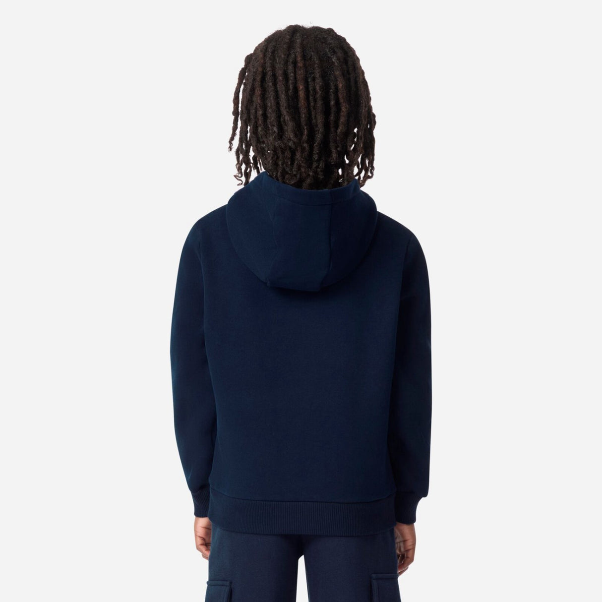 LACOSTE Marine Core Fleece Pullover Hoodi