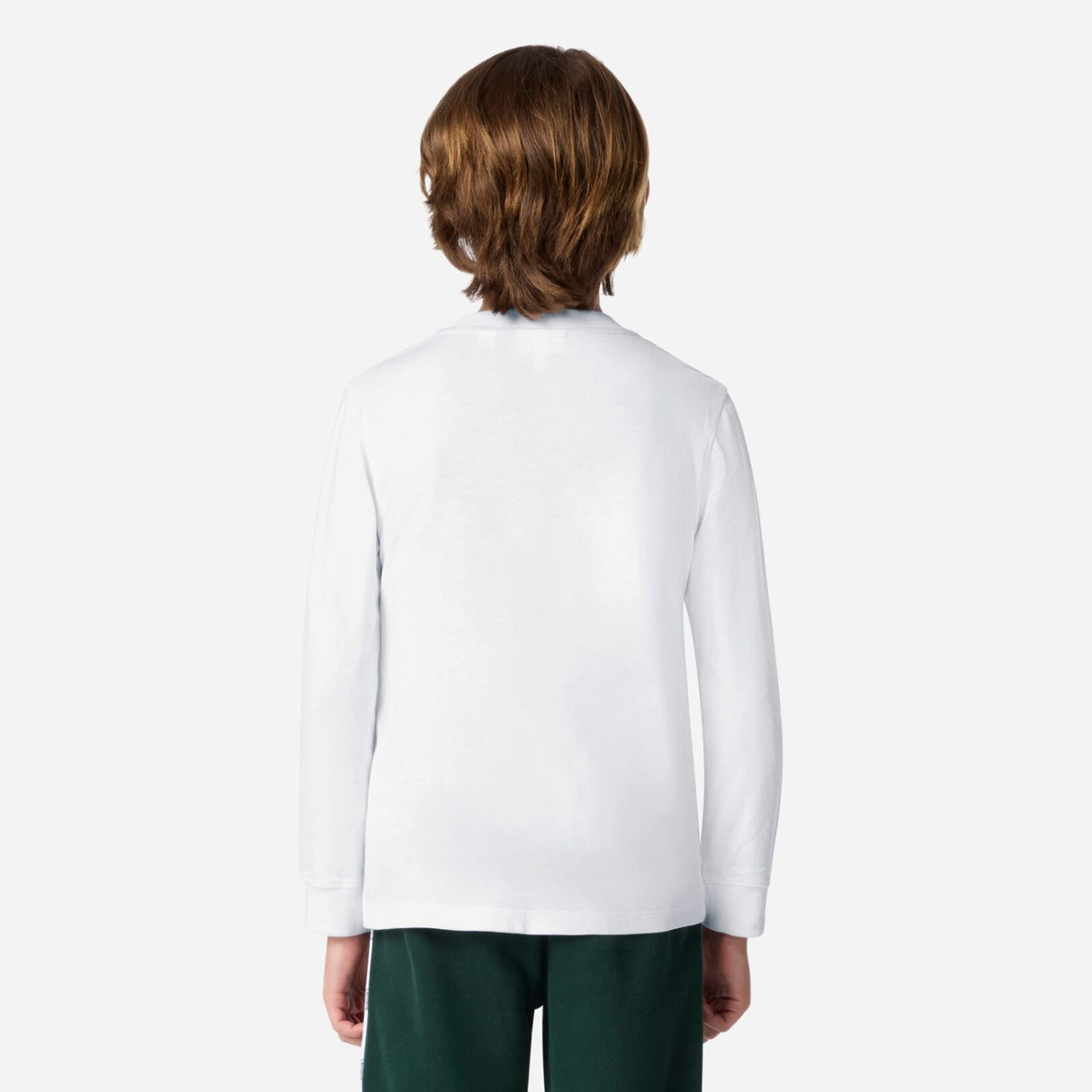 LACOSTE Blanc Icon Core L/S Tee