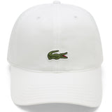 LACOSTE Blanc Core Croc Caps