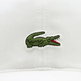 LACOSTE Blanc Core Croc Caps