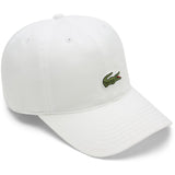LACOSTE Blanc Core Croc Caps