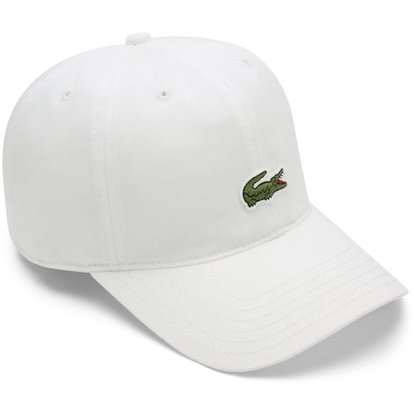 LACOSTE Blanc Core Croc Caps