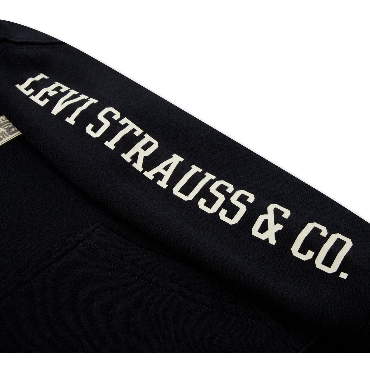 Levi's Jet Black Sleeve Hit Hettegenser