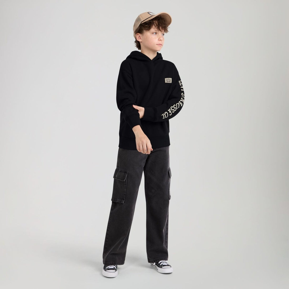 Levi's Jet Black Sleeve Hit Hettegenser