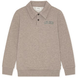 Les Deux Kids Dark Sand Melange College Rugby Polo Collegegenser Kids
