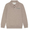 Les Deux Kids Dark Sand Melange College Rugby Polo Collegegenser Kids