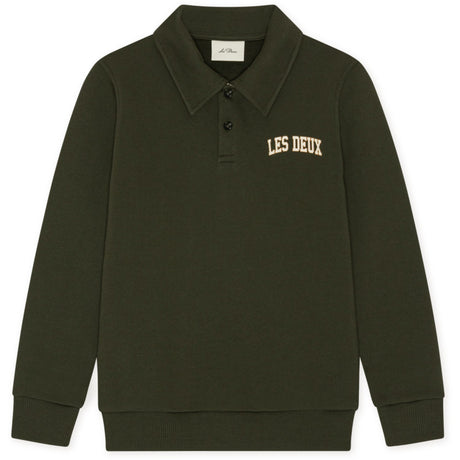 Les Deux Kids Rosin Green College Rugby Polo Collegegenser Kids