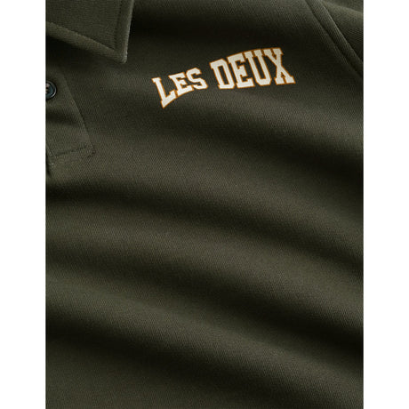 Les Deux Kids Rosin Green College Rugby Polo Collegegenser Kids