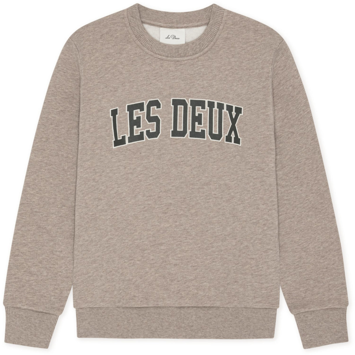 Les Deux Kids Dark Sand Melange College Collegegenser Kids