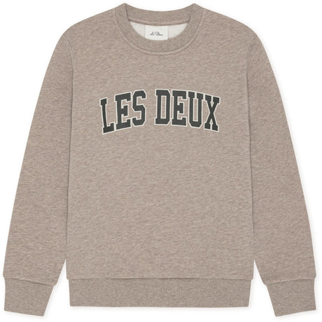 Les Deux Kids Dark Sand Melange College Collegegenser Kids
