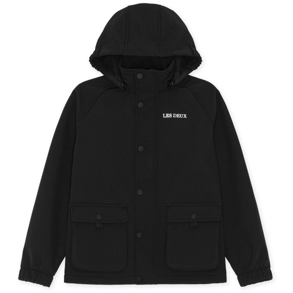Les Deux Kids Black Shell Jakke Kids
