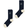 Les Deux Kids Dark Navy Core Strømper 2-Pakning Kids