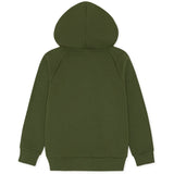 Les Deux Kids Rifle Green Core Contrast Glidelås Hettegenser Kids