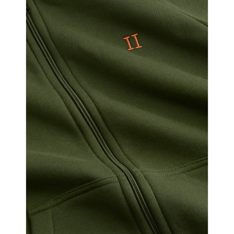 Les Deux Kids Rifle Green Core Contrast Glidelås Hettegenser Kids