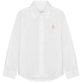 Les Deux Kids White Core Contrast Oxford Skjorte Kids