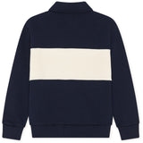 Les Deux Kids Dark Navy Glidelås Rugby Collegegenser Kids