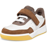 Ecco Camel/White/Marron Street Court K Lær
