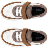 Ecco Camel/White/Marron Street Court K Lær