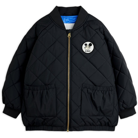 Mini Rodini Black Ritzratz Patch Vattert Puffer