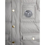 Mini Rodini Grey Kat Ears Heavy Puffer