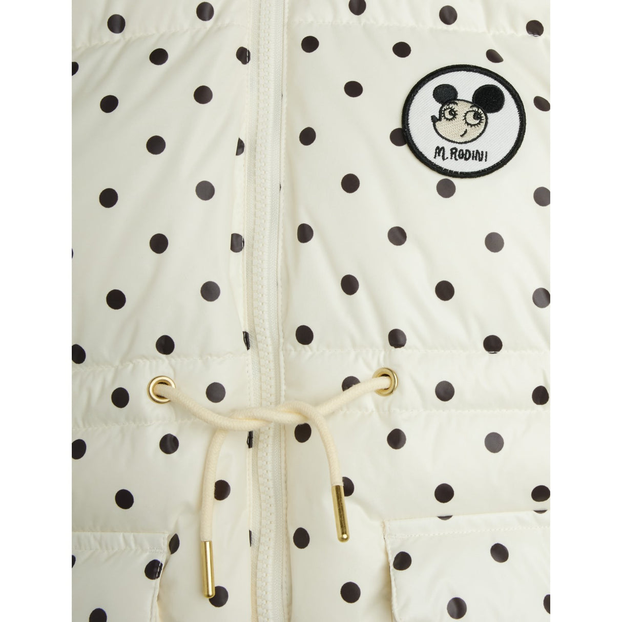 Mini Rodini Off-White Ritzratz Patch Heavy Puffer