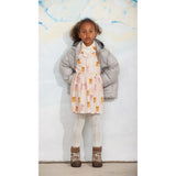 Mini Rodini Grey Kat Ears Heavy Puffer