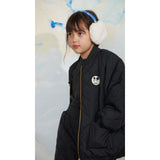 Mini Rodini Black Ritzratz Patch Vattert Puffer