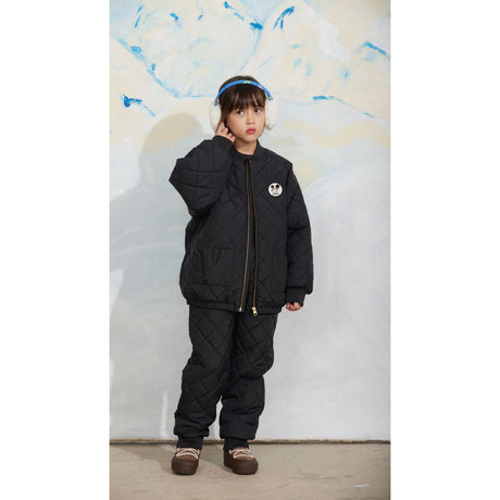 Mini Rodini Black Ritzratz Patch Vattert Puffer